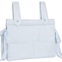 Babyline Unisex Striped Bread Bin - Light Blue