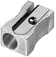 Westcott 14209 00 I Metal Single Hole Sharpener, Block, Pack of 20