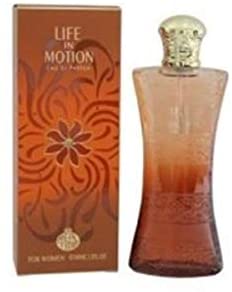 REAL TIME Eau de Parfum for Women Life in Motion, 100 ml, orange, 100 ml (Pack of 1)