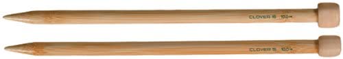 Clover 3011-10.5 Takumi Bamboo Single Point Knitting Needles 9-inch-Size 10.5/6.5mm, Other, Multicoloured, 3.21 x 5.88 x 30.87 cm