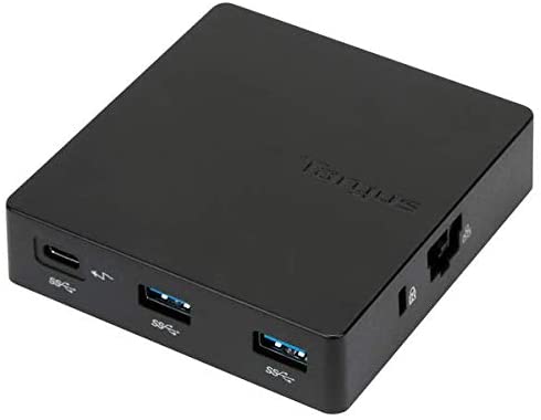 Targus USB-C Universal Alt-Mode D412 Travel Dock, Black (DOCK412EUZ)