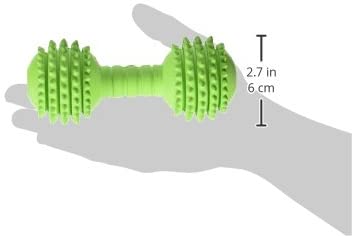 Rosewood Cyber Rubber Dumbbell Toy for Dogs, Tough, Chew-Resistant Interactive Dog Toy for Chewing Fetch and Play - Image 3