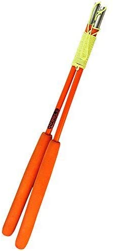 Superglass Grind Coloured Fibre Glass Diabolo Handsticks and Diablo String, Green, Red, Or Blue, Small - Image 4