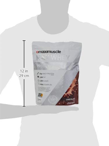 MaxiNutrition, MaxWhey, Whey Protein Powder Chocolate, Low-Fat, Low Sugar, Gluten & Soy-Free, Vegetarian, 420g - Image 3