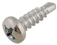 Connect 31514 Self Drilling Screw Pan Head Ph 6 x 1" 100pc