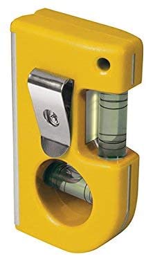 Stanley 0-42-130 Horizontal/Vertical Magnetic Pocket Level, Yellow - Image 2