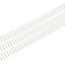 Fellowes 53150 Pack of 100 Metallic Spirals, 8 mm, Black