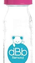 dBb Remond Silicone NN Teat Bottle in Box, 8 oz, Pink