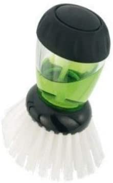 Judge Dish Brush with Washing Up Liquid Soap Dispenser, Black, 20 x 30 x 25 cm - Image 3