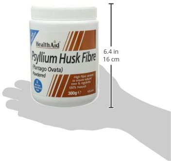 HealthAid Psyllium Husk Fibre Powder 300g, 300 g (Pack of 1) - Image 4