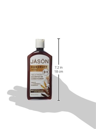 Jason 2 in1 Shampoo + Conditioner-12 oz, No Color, 355 ml (Pack of 1) - Image 4