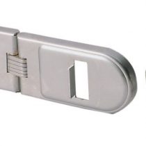 Master Lock 721EURD Heavy Duty Outdoor Door Padlock Single Hinge Hasp, 20 x 6 cm