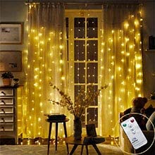 CORST 2MX2M Curtain Lights Plug in - Image 2