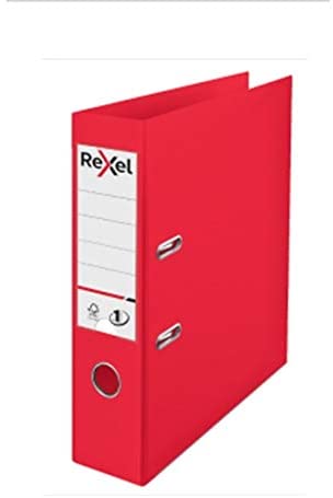 Rexel Choices A4 PP Lever Arch File Red - Pack of 10