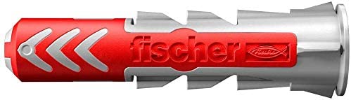 Fischer 535452 DuoPower 5 x 25, Universal Plug with Intelligent 2-Component Technology for fastenings in Concrete Bricks