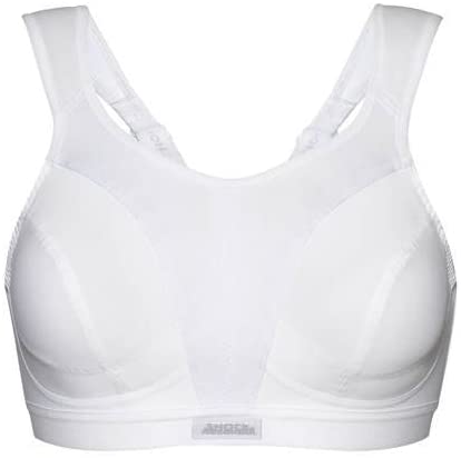 Champion Women's Shock Absorber SN109 Active D+ Classic Bra, WhiteWhite (0DS)34E UKWhite, White (0DS), 34E UK