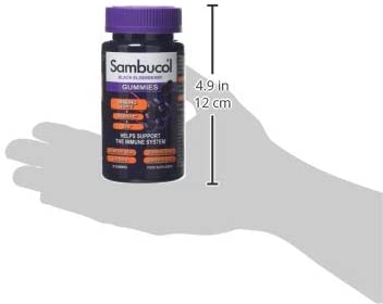 SAMBUCOL IMMUNO FORTE GUMMIES, 30 Count (Pack of 1), Purple - Image 3