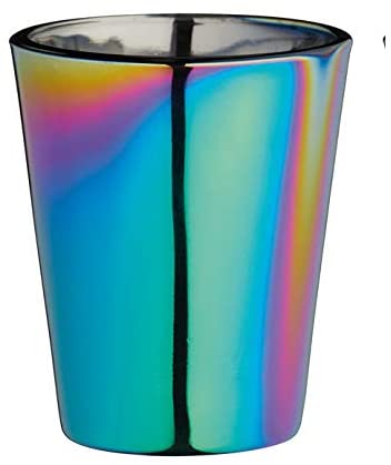 BarCraft BCSGRBOW4PC Metallic Rainbow Iridescent Shot Glasses, 50 ml (2 fl oz), Set of 4, 5 x 5 x 6 cm, 4 Count (Pack of 1) - Image 4
