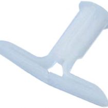 Merriway® BH01316 Poly Toggle for 3-6mm (1/8 inch - 1/4 inch) Thickness Plasterboard Hollow Wall Door Fixings for No.10 Screws - Pack of 20