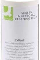 Q Connect 250ml Screen Keyboard Cleaning Fluid