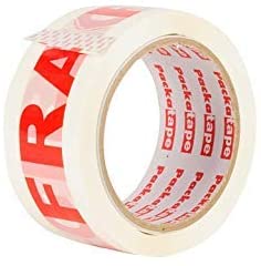 Packatape Fragile Packing Tape for Parcels and Boxes, Heavy Duty Fragile Packaging Tape Provides a Strong - Image 2