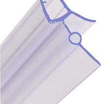 HNNHOME® Bath Shower Screen Door Seal For 6-8 mm Glass Up To 22 mm Gap