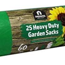 Kingfisher BBGS1 75 Litre Heavy Duty Garden Sacks - Green (Pack of 25)