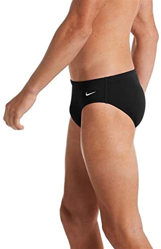 NIKE Brief Men's Swimwear, Black, M, 32 - Image 3