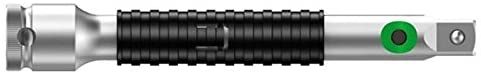 Wera 8796 SC Zyklop short "flexible-lock" extension, 1/2"x125mm, 05003642001, Silver, 1/2 Zoll x 125 mm