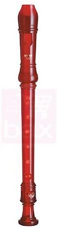 YAMAHA YRS 20BR Recorder - Soprano Recorder, Baroque fingering, Translucent Red