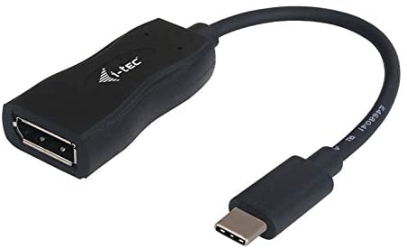 i-tec USB-C to DisplayPort 4K Video Adapter 1x DisplayPort 4K Ultra HD 60 Hz for Windows MacOS ChromeOS Thunderbolt 3 Compatible
