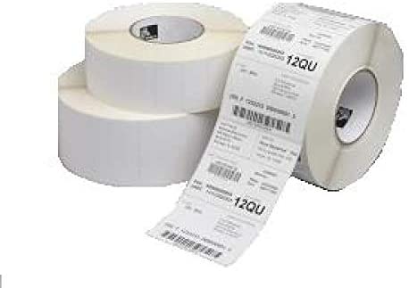 ZEBRA Z-Perform 1000T Printer Labels - (White, Paper, Thermal Transfer, Small