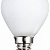 10 x G45 Golf Ball 40 Watt SES/E14 Small Edison Screw in Opal (White/Soft) Finish Double Life: 2,000 Hours by EVERBRIGHTPLUS