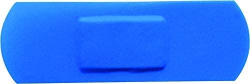 Safety First Aid Group HypaPlast Blue Visually Detectable Plasters, 7.2x2.5cm (Pack of 100), 7.2cm x 2.5cm (PK100) - Image 2