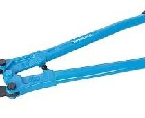 Silverline CT22 Bolt Cutters, Blue, Length 600 mm (Jaw 8 mm)