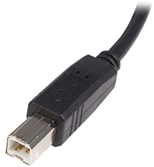 StarTech.com USB 2.0 3M A TO B CABLE - M/M - UK, Black, 3 Meters - Image 3