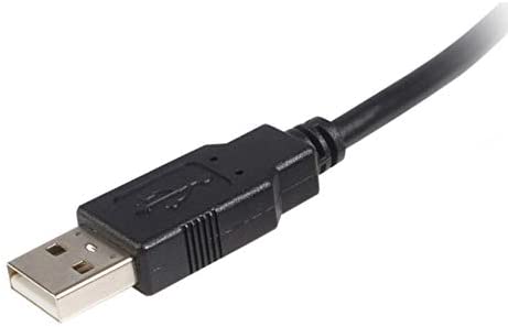 StarTech.com USB 2.0 3M A TO B CABLE - M/M - UK, Black, 3 Meters - Image 2