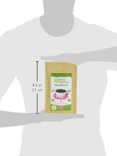 Greens Organic 50 g Matcha Tea, White, 50g - Image 3