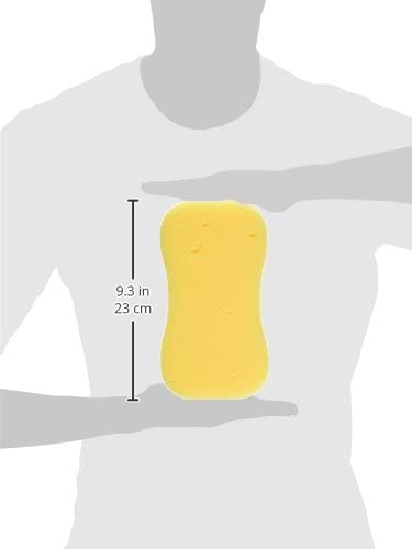 Kent Car Care Value Car Wash Sponges 3 Pack, Yellow - Image 3