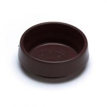 Merriway® BH00019 Castor Caster Cups, Outer Dimension 54 mm (2.1/8 inch) - Small, Brown, Pack of 8
