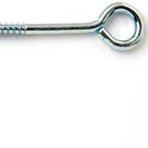 Merriway® BH00132 Screw-In Vine Eye, 75 mm (3 inch) - Zinc Plated, Pack of 12