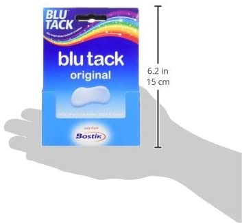 Bostik Blu-tack Original Mastic Putty Adhesive Non-toxic Blue 60g Ref 801103, Handy - Image 3