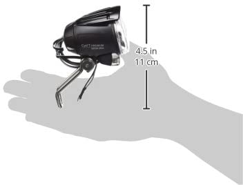 busch+müller 1752QTSNDi LED Dynamo Headlight Lumotec IQ Cyo T Senso Plus Premium, Black, 80 - Image 4