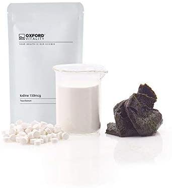 Iodine Supplements | 150mcg Tablets for Pregnancy Health & Thyroid | Oxford Vitality - Image 3