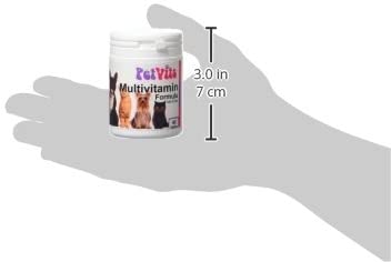 PetVits Multivitamin Formula for Cats & Dogs : Multivitamin General Health Pet Supplement : 90 Tablets, in a 99% recycled pot - Image 4