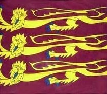 5ft x 3ft Old Historic England Richard Lionheart Material Flag