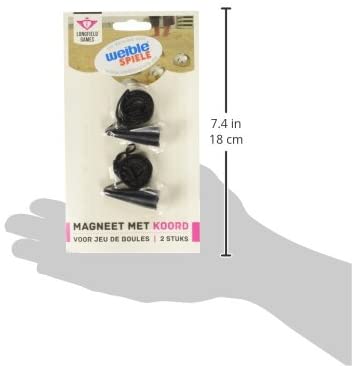 Engelhart Magnetic cord for lifting boules petanque, Black, Medium - Image 2
