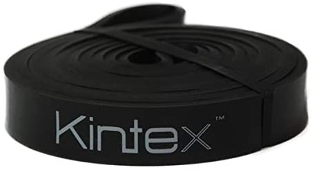 Kintex Unisex - Adult Black (Light) Resistance Band Various Strengths, Expander, Fitness, Endurance, Muscle Training, 208cm - Image 2