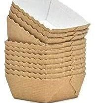 Bakery Direct Square Mini Loaf Card Disposable Baking Moulds / Cases (25)