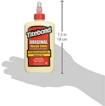 Titebond 5063 Original Wood Glue (8fl oz), Red, 237ml (8 fl oz) - Image 2